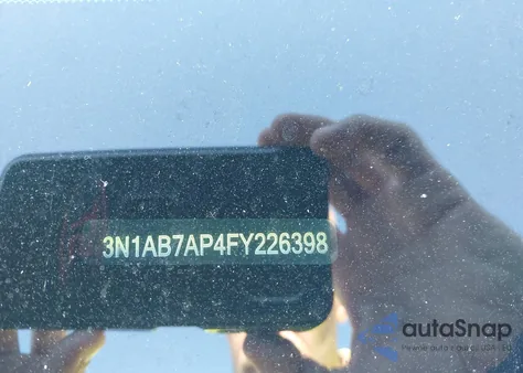 2015 Nissan Sentra Sr из США, поврежденный, VIN 3N1AB7AP4FY226398